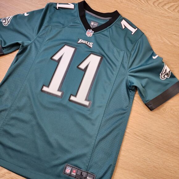 Nike Teal and Black Men's Jersey - Picture 2 of 10